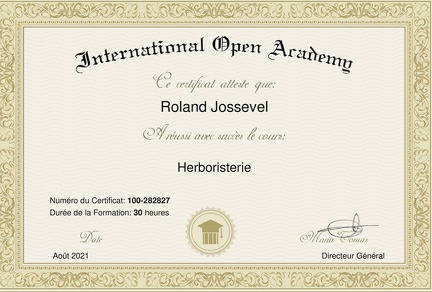 Certificat