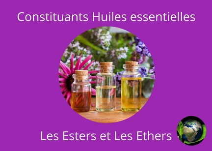 Constituants He les Esters et Ethers