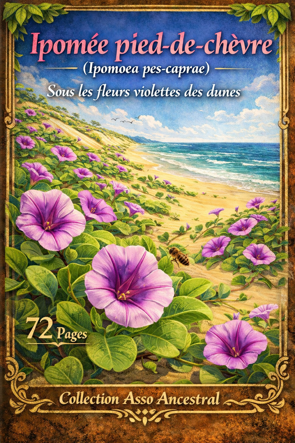 Couverture ou illustration du livre Ipomée pied-de-chèvre
