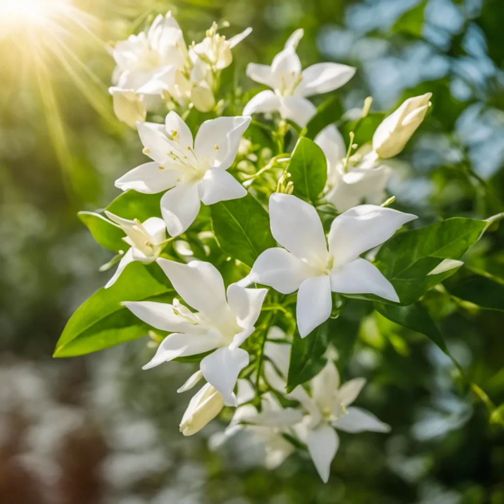 Photographie de Jasmin à Grandes Fleurs